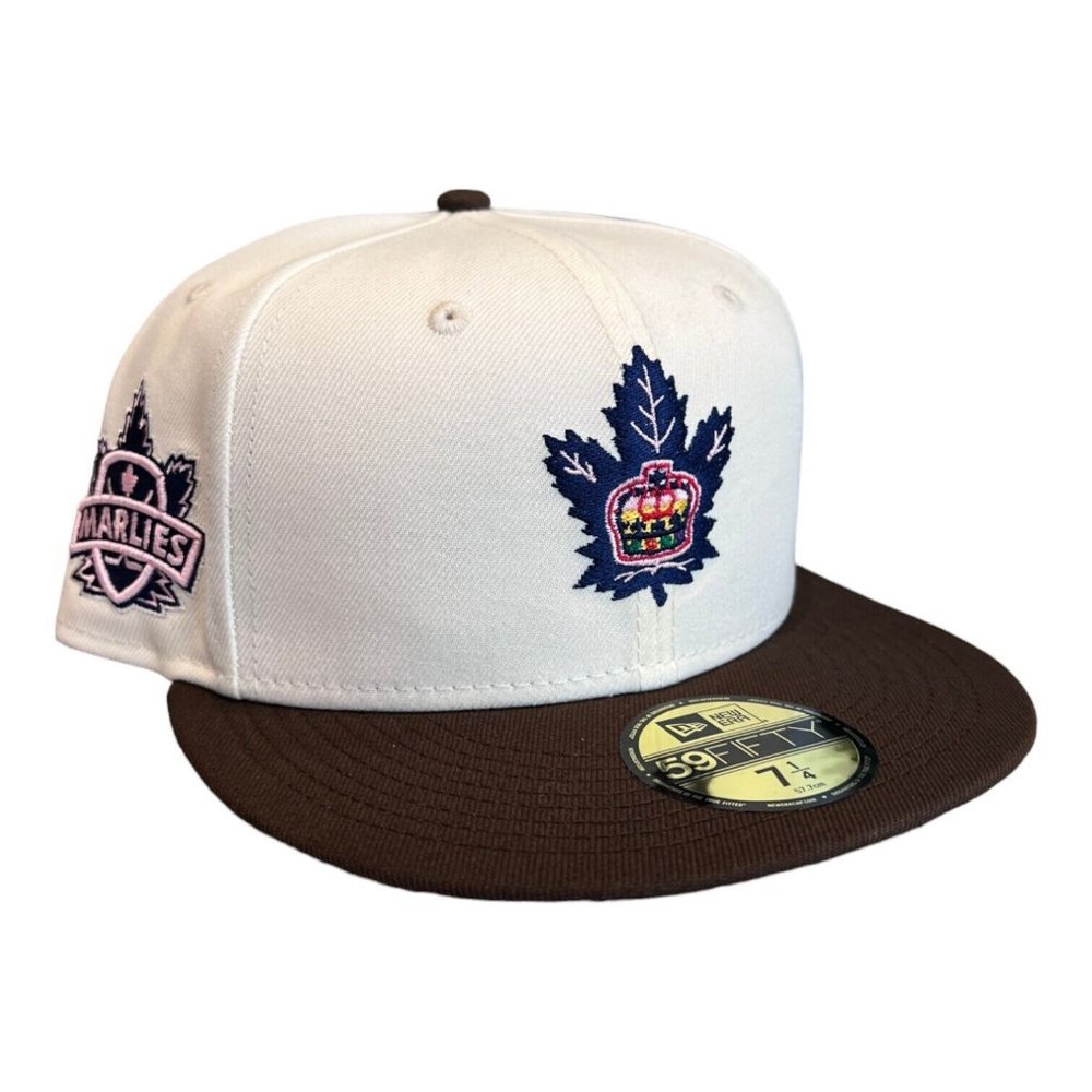 New Era Toronto Marlies 59FIFTY Fitted Hat Cap Marlies Side Patch Size 7 1/4